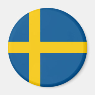 Sverige Flagga Magnet