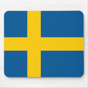 Sverige Flagga Musmatta