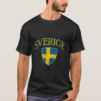 Sverige Flagga of Sverige T Shirt