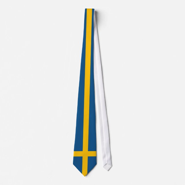 Sverige Flagga Slips (Framsida)