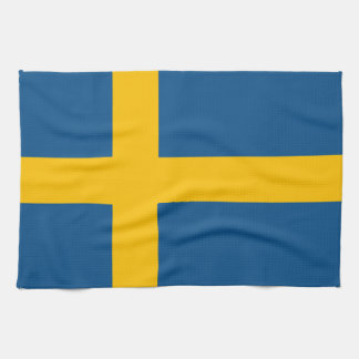 Sverige flagga Svenska Kökshandduk