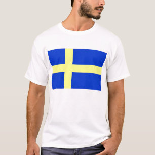 Sverige Flagga Tee