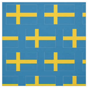Sverige Flagga Tyg