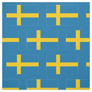 Sverige Flagga Tyg