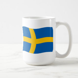 Sverige Flaggmugg Kaffemugg