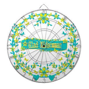 Sverige för mittsommarsymbol piltavla