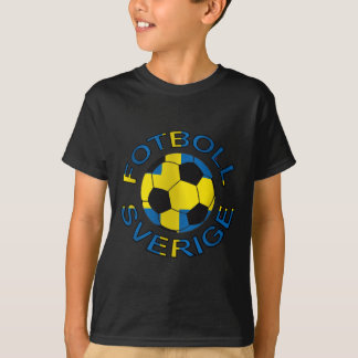 Sverige Fotboll Sverige Football Tee