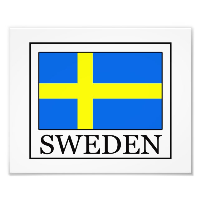 Sverige Fototryck (Framsidan)