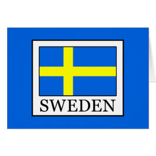 Sverige Hälsningskort