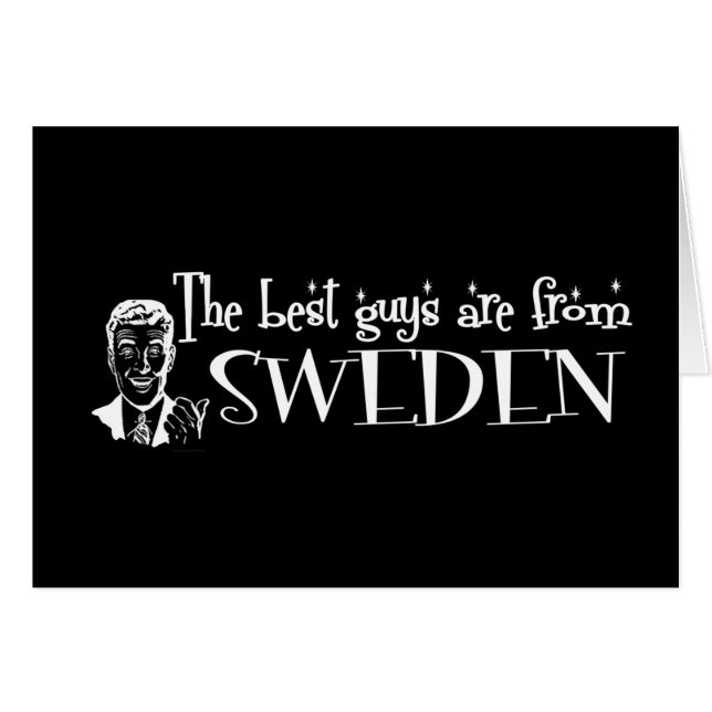 SVERIGE HÄLSNINGSKORT (Framsidan Horizontal)