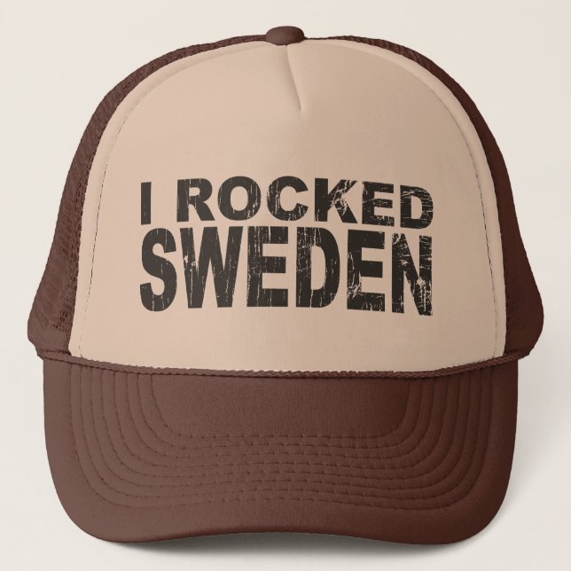 Sverige Hat Truckerkeps (Framsida)