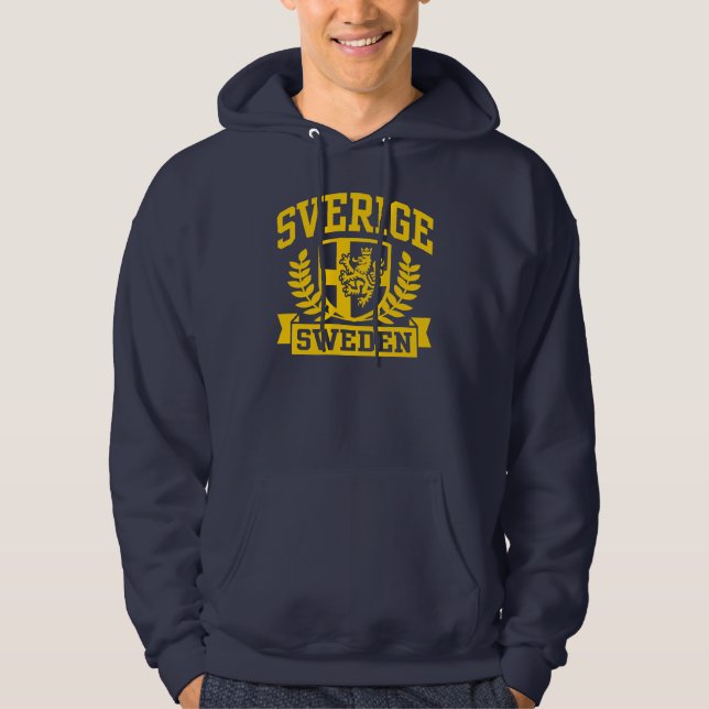 Sverige Hoodie (Framsida)