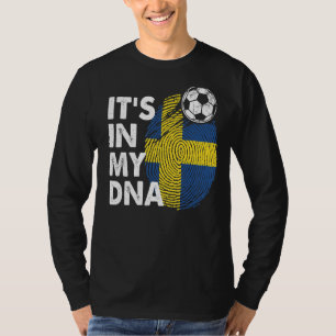 Sverige i Sverigen för mitt DNA-team i det svenska T Shirt