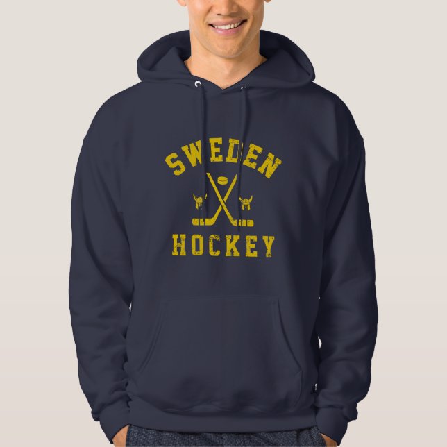 Sverige ishockey   hoodie (Framsida)