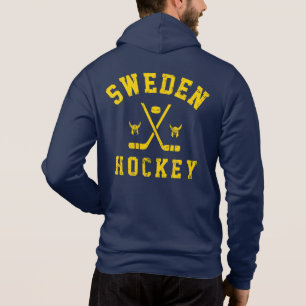 Sverige Ishockey Hoodie T Shirt