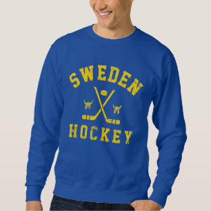 Sverige Ishockey Lång Ärmad Tröja