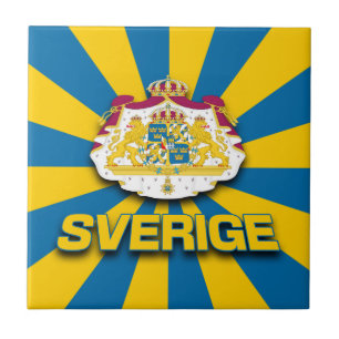 Sverige Jackar om Arm Kakelplatta