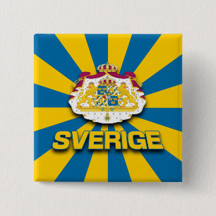 Sverige Jackar om Arm Knapp