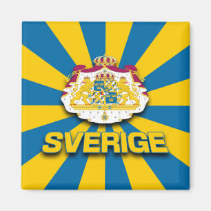 Sverige Jackar om Arm Magnet