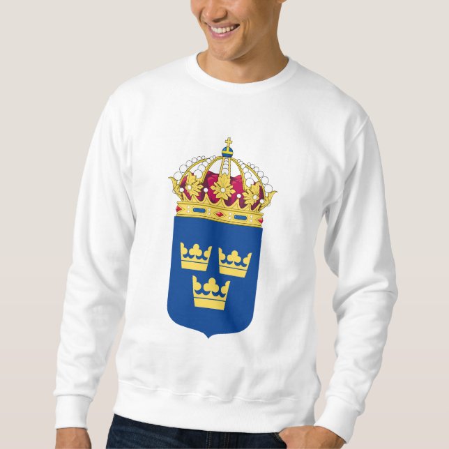 Sverige Jackat av Arm Sweatshirt (Framsida)