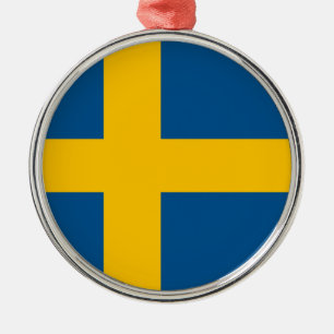 Sverige Julgransprydnad Metall