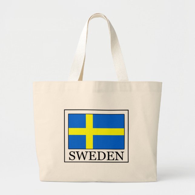 Sverige Jumbo Tygkasse (Framsidan)