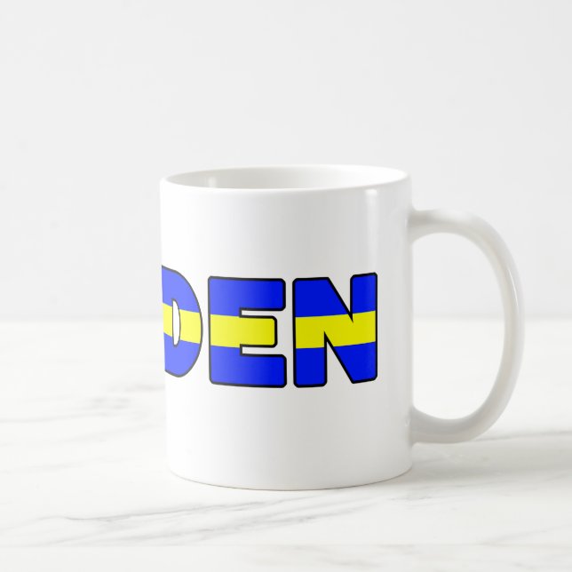 Sverige Kaffemugg (Höger)