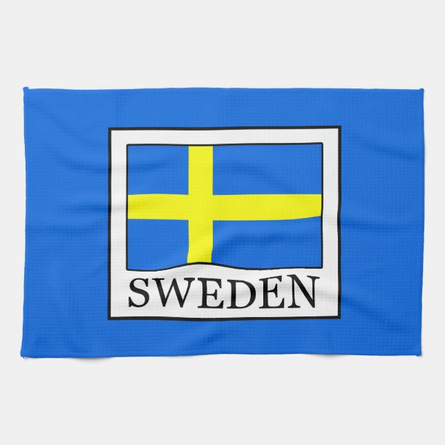 Sverige Kökshandduk (Horisontell)
