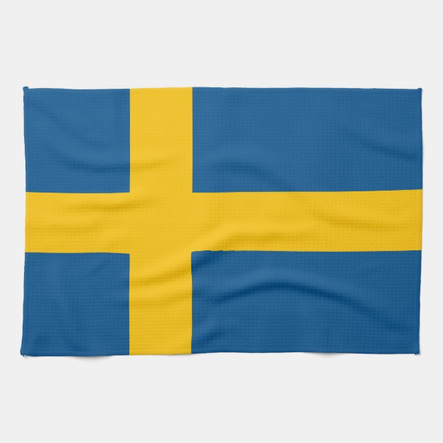Sverige Kökshandduk (Horisontell)