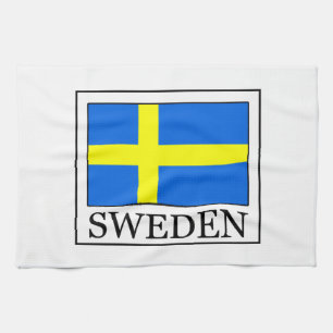 Sverige Kökshandduk