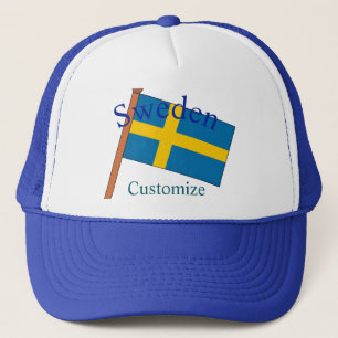 Sverige Landsflagga Thunder_Cove Keps