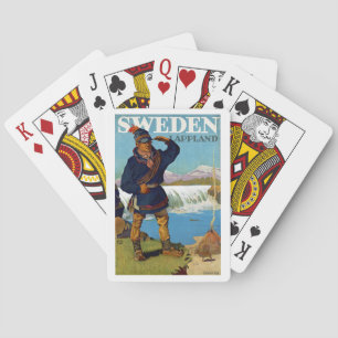 Sverige ~ Lappland Spel Kort