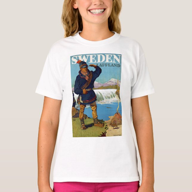 Sverige ~ Lappland Tee (Framsida)