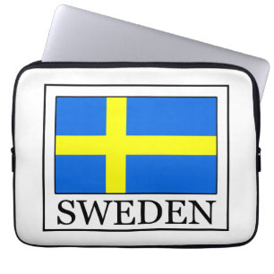 Sverige Laptop Fodral