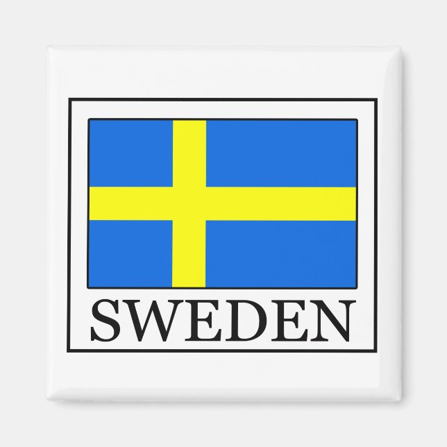Sverige Magnet (Framsidan)