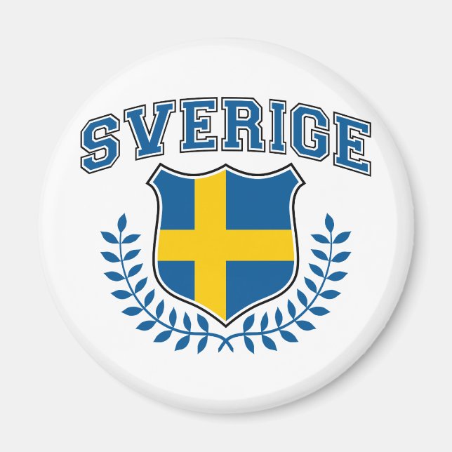 Sverige Magnet (Framsidan)