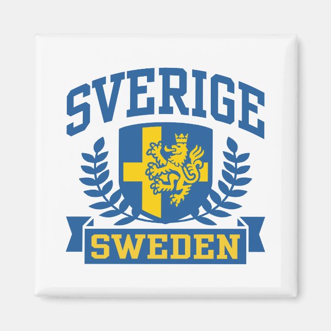 Sverige Magnet (Framsidan)