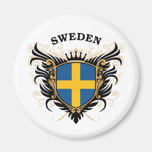 Sverige Magnet (Framsidan)