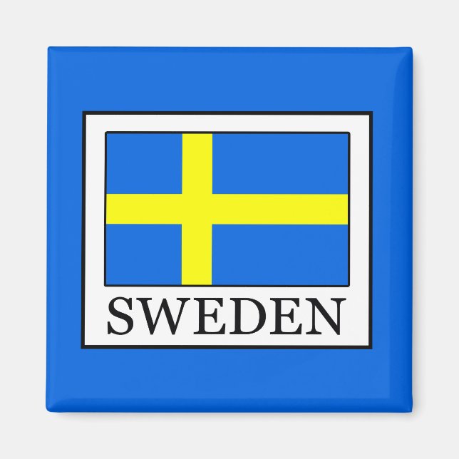 Sverige Magnet (Framsidan)