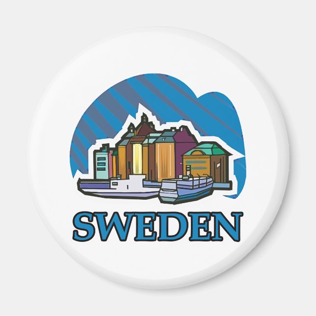 Sverige Magnet (Framsidan)