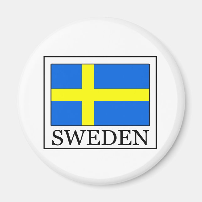 Sverige Magnet (Framsidan)