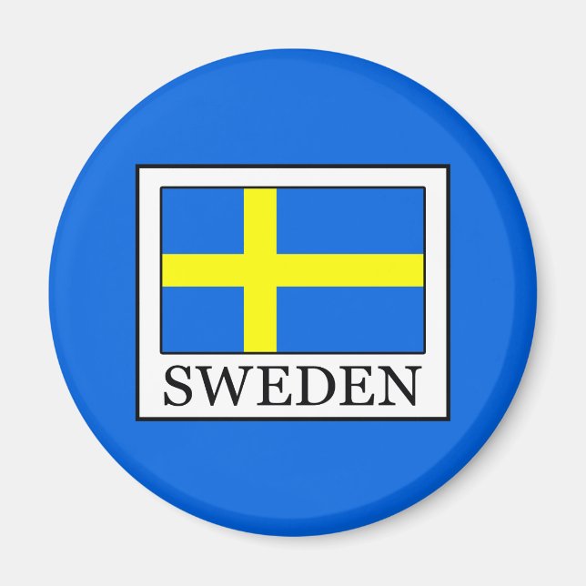 Sverige Magnet (Framsidan)