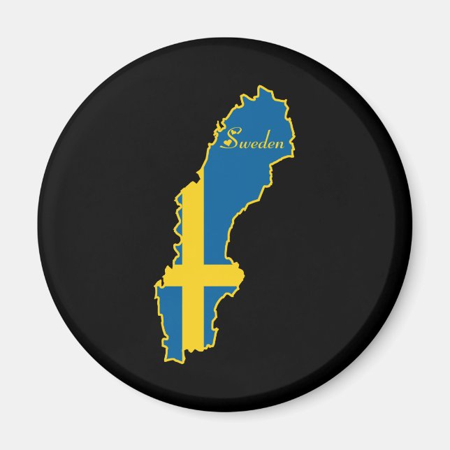 Sverige Magnet (Framsidan)