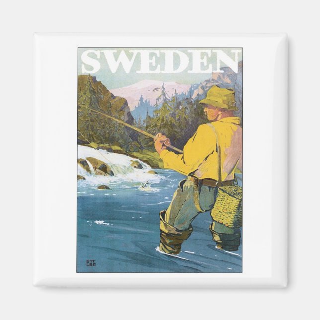 Sverige Magnet (Framsidan)