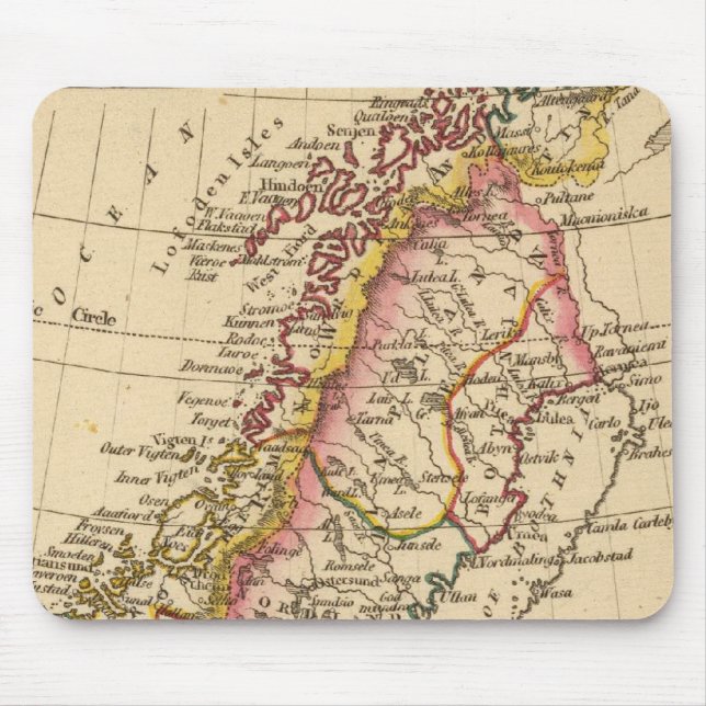 Sverige, Norge 2 Musmatta (Framsidan)