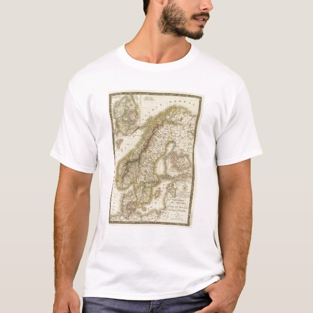 Sverige norge, Danmark T-shirt (Framsida)