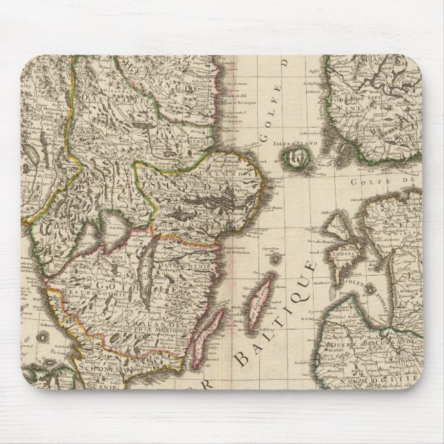 Sverige, Norge, Europa Musmatta (Framsidan)