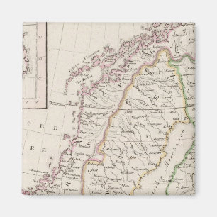 Sverige, Norge, Island Magnet