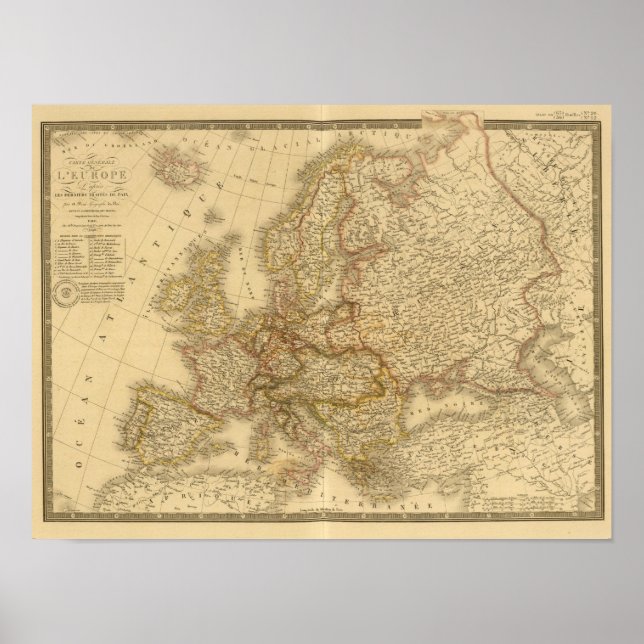 Sverige, Norge och Danmark Poster (Framsidan)