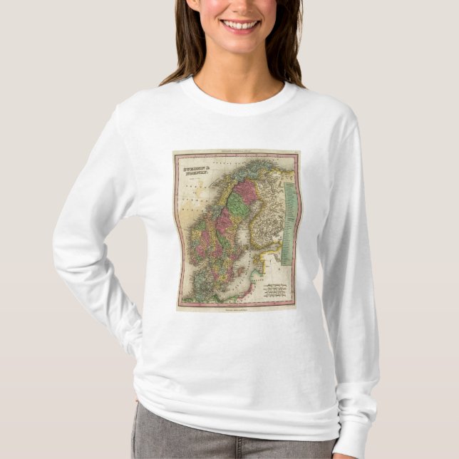 Sverige & norge t shirt (Framsida)